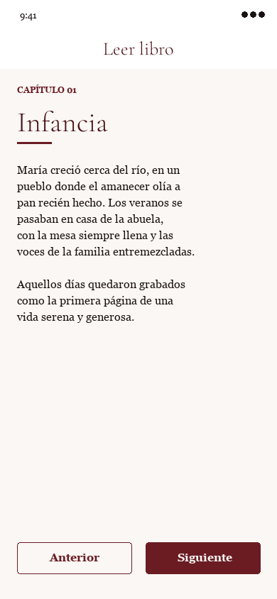 Lectura del libro